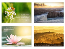 Laden Sie das Bild in den Galerie-Viewer, Edition Seidel Set 25 Postkarten Bibelverse und Bibelzitate. Karten mit Sprüchen aus der Bibel zum nachdenken und diskutieren Geburtstagskarten (23006)