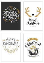 Laden Sie das Bild in den Galerie-Viewer, Edition Seidel Set 6 Premium Weihnachtskarten mit Briefumschlag - Karten Weihnachten Postkarten (21789)