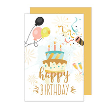Laden Sie das Bild in den Galerie-Viewer, Edition Seidel Premium Geburtstagskarte mit Goldprägung und Umschlag. Glückwunschkarte Grusskarte Billet Geburtstag Happy Birthday Mann Frau einzelne eine Sprüche Karte Gold (G2650 SW022)