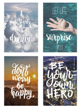 Laden Sie das Bild in den Galerie-Viewer, Edition Seidel Set 40 Postkarten Leben & Momente mit Sprüchen. Karten mit Spruch Postcrossing Geburtstagskarten. Geschenkidee Dekoidee. Liebe Freundschaft Leben Motivation lustig (SW02) (21229)