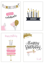 Laden Sie das Bild in den Galerie-Viewer, Edition Seidel Set 20 exklusive Premium Geburtstagskarten mit Briefumschlag Glückwunschkarte Grusskarte Geburtstag Geburtstagskarte Mann Frau Karten Happy Birthday Sprüche