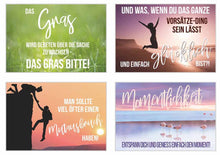 Laden Sie das Bild in den Galerie-Viewer, Edition Seidel Set 25 Postkarten mit Sprüchen Motivation Geschenk Geschenkidee Sortiment Dekoidee Text Verschicken und Schreiben Freundschaft Leben (20039)