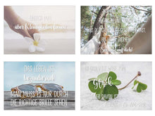 Laden Sie das Bild in den Galerie-Viewer, Edition Seidel Set 25 Postkarten Leben & Momente mit Sprüchen. Karten mit Spruch Geburtstagskarten Postkarte Karte. Geschenk Dekoidee. Liebe Freundschaft Leben Motivation lustig (SW03) (21500)