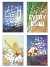 Laden Sie das Bild in den Galerie-Viewer, Edition Seidel Set 25 Postkarten Leben & Momente mit Sprüchen. Karten mit Spruch Postcrossing Geburtstagskarten. Geschenkidee Dekoidee. Liebe Freundschaft Leben Motivation lustig (SW03) (23002)