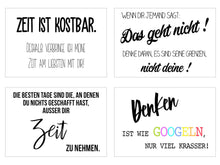 Laden Sie das Bild in den Galerie-Viewer, Edition Seidel Set 25 Postkarten Leben & Momente mit Sprüchen. Karten mit Spruch. Geburtstagskarten Postkarte. Geschenk Dekoidee. Liebe Freundschaft Leben Motivation lustig (20553)