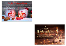 Laden Sie das Bild in den Galerie-Viewer, Edition Seidel Set 20 exklusive Premium Weihnachtskarten mit Umschlag (21110)