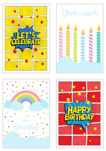 Laden Sie das Bild in den Galerie-Viewer, Edition Seidel Set 20 exklusive Premium Geburtstagskarten mit Briefumschlag. Glückwunschkarte Grusskarte Geburtstag Geburtstagskarte Mann Frau Karten Happy Birthday (20810)