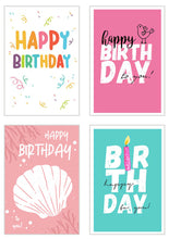 Laden Sie das Bild in den Galerie-Viewer, Edition Seidel Set 20 exklusive Premium Geburtstagskarten mit Briefumschlag. Glückwunschkarte Grusskarte Geburtstag Geburtstagskarte Mann Frau Karten Happy Birthday Billet Sprüche (20846)