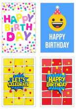 Laden Sie das Bild in den Galerie-Viewer, Edition Seidel Set 20 exklusive Premium Geburtstagskarten mit Briefumschlag. Glückwunschkarte Grusskarte Geburtstag Geburtstagskarte Mann Frau Karten Happy Birthday Billet Sprüche (20811)