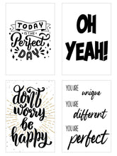 Laden Sie das Bild in den Galerie-Viewer, Edition Seidel Set 30 Postkarten Leben & Momente mit Sprüchen (20829)