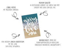 Laden Sie das Bild in den Galerie-Viewer, Edition Seidel Set 100 Postkarten Leben & Momente mit Sprüchen. Karten mit Spruch Geschenk Geschenkidee Geburtstagskarten Geburtstag Liebe Freundschaft Leben Motivation lustig Postcrossing (SW02) (21226)