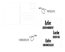 Laden Sie das Bild in den Galerie-Viewer, Edition Seidel Set Postkarten Leben & Momente mit Sprüchen. Karten mit Spruch. Geburtstagskarten Postkarte Karte. Geschenk Dekoidee. Liebe Freundschaft Leben Motivation. Bild Bilder lustig
