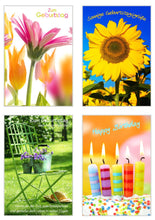 Laden Sie das Bild in den Galerie-Viewer, Edition Seidel Set 20 Geburtstagskarten Glückwunschkarten zum Geburtstag mit Umschlag. Grusskarte Geburtstagskarte Happy Birthday Mann Frau Karten Spruch Sprüche (SW02)