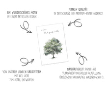 Laden Sie das Bild in den Galerie-Viewer, Edition Seidel Premium Trauerkarte mit Umschlag. Beileidskarte Trauer Karte In tiefem Mitgefühl Anteilnahme Baum (T1137 SW024)
