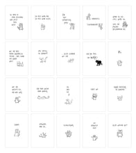 Laden Sie das Bild in den Galerie-Viewer, Edition Seidel Set 20 Postkarten lustige Katzen mit Sprüchen. Karten mit Spruch. Liebe Freundschaft Leben Motivation Geburtstagskarten lustig Postkarte Karte (SW05) (23001)
