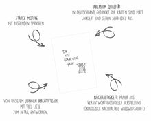 Laden Sie das Bild in den Galerie-Viewer, Edition Seidel Set 20 Postkarten lustige Katzen mit Sprüchen. Karten mit Spruch. Liebe Freundschaft Leben Motivation Geburtstagskarten lustig Postkarte Karte (SW05) (23001)