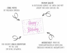 Laden Sie das Bild in den Galerie-Viewer, Edition Seidel Set 20 Geburtstagskarten Postkarten Glückwunschkarte Grusskarte Geburtstag Geburtstagskarte Mann Frau Karten Happy Birthday Billet (SW02) (21221)