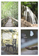 Laden Sie das Bild in den Galerie-Viewer, Edition Seidel Set 20 Premium Trauerkarten / Beileidskarten mit Umschlag. Trauerkarte Beileidskarte mit Spruch schreiben (Doppelkarten/Klappkarten mit Briefumschlag) (SW02) (21252)