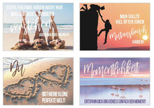 Laden Sie das Bild in den Galerie-Viewer, Edition Seidel Set 12 Postkarten mit Sprüchen. Karten mit Spruch Postcrossing Geburtstagskarten. Geschenkidee Dekoidee. Liebe Freundschaft Leben Motivation lustig (20014)
