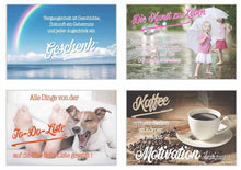 Laden Sie das Bild in den Galerie-Viewer, Edition Seidel Set 25 Postkarten mit Sprüchen Motivation Geschenk Geschenkidee Sortiment Dekoidee Text Verschicken und Schreiben Freundschaft Leben (20039)