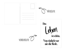 Laden Sie das Bild in den Galerie-Viewer, Edition Seidel Set Postkarten Leben & Momente mit mit Sprüchen. Karten mit Spruch. Geburtstagskarten Postkarte. Geschenk Dekoidee. Liebe Freundschaft Leben Motivation Bild Bilder lustig