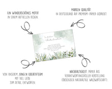 Laden Sie das Bild in den Galerie-Viewer, Edition Seidel Premium Trauerkarte mit Umschlag. Beileidskarte Trauer Karte mit Spruch In stiller Anteilnahme Teilnahme Mitgefühl Blumen (T1153 SW024)