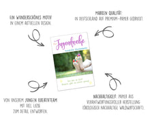 Laden Sie das Bild in den Galerie-Viewer, Edition Seidel Premium Glückwunschkarte zur Jugendweihe mit Umschlag. Eine einzelne Karte zur Jugendweihe mit Spruch. Grusskarte Zur Jugendweihe bunte Füsse Junge Mädchen (JW126 SW023)