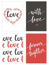 Laden Sie das Bild in den Galerie-Viewer, Edition Seidel Set 20 Postkarten Liebe (20833)