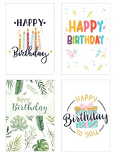 Laden Sie das Bild in den Galerie-Viewer, Edition Seidel Set 20 Geburtstagskarten Postkarten Glückwunschkarte Grusskarte Geburtstag Geburtstagskarte Mann Frau Karten Happy Birthday Billet Sprüche (20851)