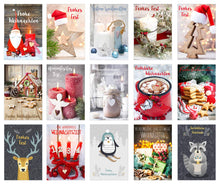 Laden Sie das Bild in den Galerie-Viewer, Edition Seidel Set Weihnachtspostkarten Weihnachten Karten Postkarten Weihnachtskarten