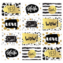 Laden Sie das Bild in den Galerie-Viewer, Edition Seidel Set 12 Postkarten mit Sprüchen. Karten mit Spruch. Geburtstagskarten. Leben Motivation Yes Love Ciao Hello Wow (20830)