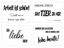 Laden Sie das Bild in den Galerie-Viewer, Edition Seidel Set 25 Postkarten Leben & Momente mit Sprüchen. Karten mit Spruch. Geburtstagskarten Postkarte. Geschenk Dekoidee. Liebe Freundschaft Leben Motivation lustig (20553)