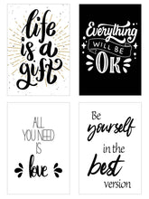 Laden Sie das Bild in den Galerie-Viewer, Edition Seidel Set 30 Postkarten Leben & Momente mit Sprüchen (20829)