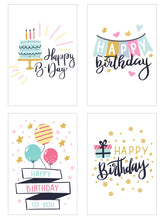 Laden Sie das Bild in den Galerie-Viewer, Edition Seidel Set 20 Geburtstagskarten Postkarten Glückwunschkarte Grusskarte Geburtstag Geburtstagskarte Mann Frau Karten Happy Birthday Billet Sprüche (20851)