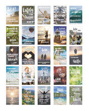 Laden Sie das Bild in den Galerie-Viewer, Edition Seidel Set 50 Postkarten Leben & Momente mit Sprüchen - Karten mit Spruch - Geschenk - Geschenkidee - Sortiment - Dekoidee - Text - Liebe, Freundschaft, Leben, Motivation (20246)