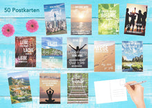 Laden Sie das Bild in den Galerie-Viewer, Edition Seidel Set 50 Postkarten Leben & Momente mit Sprüchen - Karten mit Spruch - Geschenk - Geschenkidee - Sortiment - Text - Liebe Freundschaft Leben Motivation Achtsamkeit (20121)