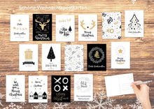 Laden Sie das Bild in den Galerie-Viewer, Edition Seidel Set 30 Weihnachtspostkarten (2x15) Weihnachten Karten Postkarten Weihnachtskarten (20665)