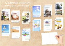 Laden Sie das Bild in den Galerie-Viewer, Edition Seidel Set 12 Kommunionskarten mit Umschlägen (21256)