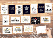 Laden Sie das Bild in den Galerie-Viewer, Edition Seidel Set 30 Weihnachtspostkarten (2x15) Weihnachten Karten Postkarten Weihnachtskarten (20666)