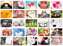 Laden Sie das Bild in den Galerie-Viewer, Edition Seidel Set 52 Premium Postkarten zur Hochzeit - Hochzeitsspiel: eine Postkarte jede Woche - Hochzeitsgeschenk - Liebe + Herzen – Dekoidee – Valentinstag - Gästebuch - Geburtstag - Danke
