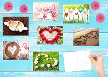 Laden Sie das Bild in den Galerie-Viewer, Edition Seidel Set 52 Premium Postkarten zur Hochzeit - Hochzeitsspiel: eine Postkarte jede Woche. Hochzeitsgeschenk Liebe Herzen Dekoidee Valentinstag Gästebuch Geburtstag Danke Verlobung (20053)