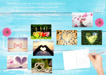 Laden Sie das Bild in den Galerie-Viewer, Edition Seidel Set 52 Premium Postkarten zur Hochzeit - Hochzeitsspiel: eine Postkarte jede Woche - Hochzeitsgeschenk - Liebe + Herzen – Dekoidee – Valentinstag - Gästebuch - Geburtstag - Danke