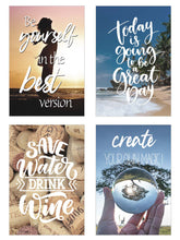 Laden Sie das Bild in den Galerie-Viewer, Edition Seidel Set 25 Postkarten Leben & Momente mit Sprüchen (20832)