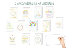 Laden Sie das Bild in den Galerie-Viewer, Edition Seidel Set 12 Kommunionskarten mit Umschlägen (33002)
