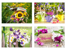 Laden Sie das Bild in den Galerie-Viewer, Edition Seidel Set 20 exklusive Premium Geburtstagskarten mit Umschlag. Glückwunschkarte Grusskarte zum Geburtstag. Geburtstagskarte Mann Frau Karten Billet Happy Birthday (SW02) (Set 3) (21240)
