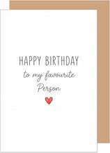 Laden Sie das Bild in den Galerie-Viewer, Edition Seidel Premium Glückwunschkarte zum Geburtstag mit Umschlag. Grußkarte Karte Geburtstagskarte Spruch Englisch für Mann Frau Freund Freundin Partner Herz Elegant (G3906 SW026)
