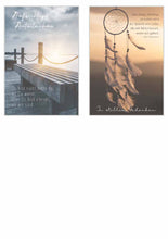 Load image into Gallery viewer, Edition Seidel Set 12 einfühlsame Trauerkarten/Beileidskarten mit Umschlag. Trauerkarte Beileidskarte mit Spruch schreiben (Doppelkarten/Klappkarten mit Briefumschlag (29576)
