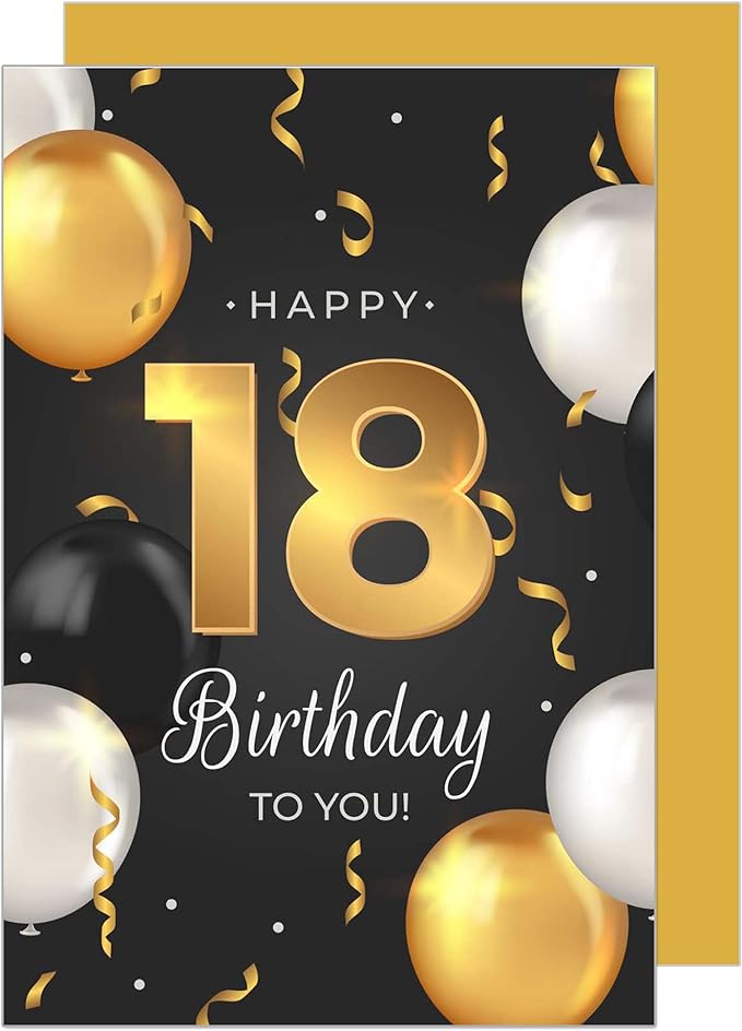 Lustige Geburtstagskarte Zum 18. – „All Legal Now“ Mit Witzigem Text