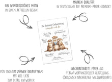 Laden Sie das Bild in den Galerie-Viewer, Edition Seidel Premium Glückwunschkarte zum Geburtstag mit Umschlag. Geburtstagskarte Grußkarte Karte Klappkarte Spruch Mann Frau Familie Freunde Otter Glücksmomente Liebe Gesundheit (G4400 SW026)
