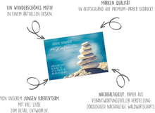 Laden Sie das Bild in den Galerie-Viewer, Edition Seidel Premium Glückwunschkarte zur Konfirmation mit Umschlag. Konfirmationskarte Karte mit Spruch Grusskarte Steine Strand Junge Mädchen (KF312 SW024)
